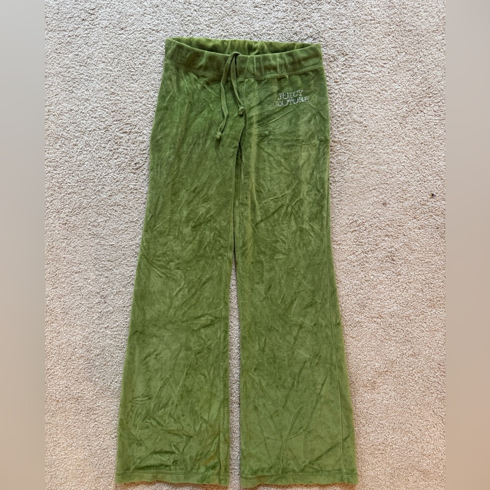 Vintage Flare low-waist Juicy Couture velour pants